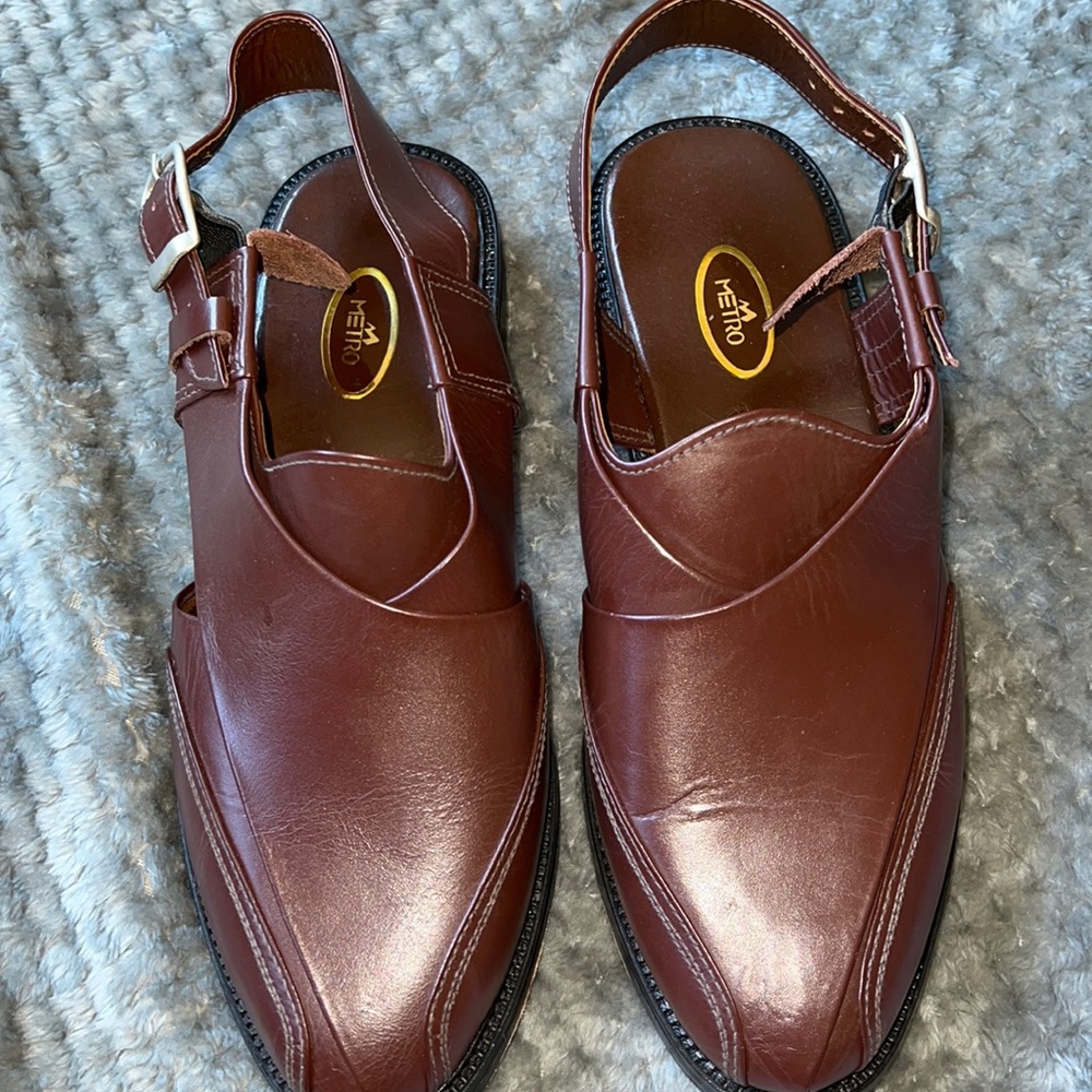 Men’s 100% leather luxury sandals